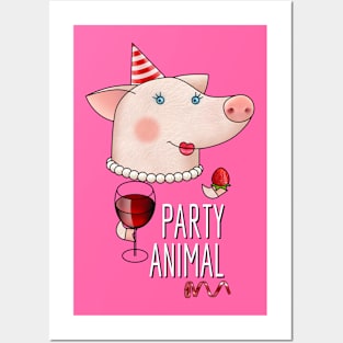 Party animal Posters and Art